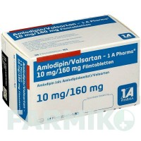 АМЛОДИПІН (AMLODIPIN) 10 мг/160 мг таблетки 28 шт - Валсартан, Амлодипін 1 A PHARMA