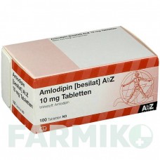 АМЛОДИПИН (AMLODIPIN) 10 мг таблетки 100 шт - Амлодипин ABZ PHARMA