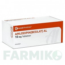 АМЛОДИПИН (AMLODIPIN) 10 мг таблетки 100 шт - Амлодипин ALIUD PHARMA