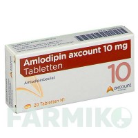 АМЛОДИПИН (AMLODIPIN) 10 мг таблетки 20 шт - Амлодипин AXCOUNT GENERIKA