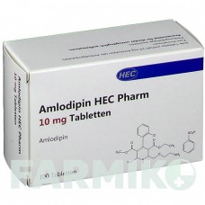 АМЛОДИПИН (AMLODIPIN) 10 мг таблетки 100 шт - Амлодипин HEC PHARM