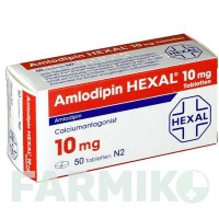 АМЛОДИПИН (AMLODIPIN) 10 мг таблетки 50 шт - Амлодипин HEXAL