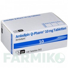 АМЛОДИПИН (AMLODIPIN) 10 мг таблетки 100 шт - Амлодипин JUTA PHARMA
