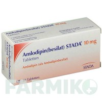 АМЛОДИПИН (AMLODIPIN) 10 мг таблетки 50 шт - Амлодипин STADAPHARM
