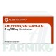 АМЛОДИПІН (AMLODIPIN) 5 мг/80 мг таблетки 56 шт - Валсартан, Амлодипін ALIUD PHARMA