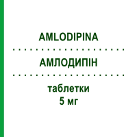 АМЛОДИПИН (AMLODIPINA) 5 мг таблетки 28 шт - Амлодипин TECNIGEN