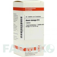 АММІ ВІСНАГА (AMMI VISNAGA) D 6 таблетки 80 шт - Гомеопатія DHU