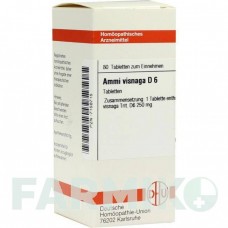 АММІ ВІСНАГА (AMMI VISNAGA) D 6 таблетки 80 шт - Гомеопатія DHU