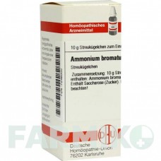 АМОНІУМ БРОМАТУМ (AMMONIUM BROMATUM) C 30 глобули 10 г - Гомеопатія DHU