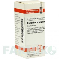 АММОНИУМ БРОМАТУМ (AMMONIUM BROMATUM) D 12 глобули 10 г - Гомеопатия DHU