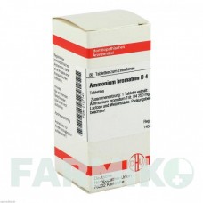 АММОНИУМ БРОМАТУМ (AMMONIUM BROMATUM) D 4 таблетки 80 шт - Гомеопатия DHU