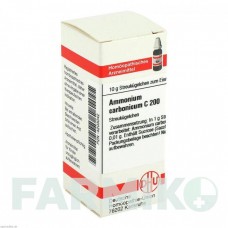 АММОНИУМ КАРБОНИКУМ (AMMONIUM CARBONICUM) C 200 глобули 10 г - Гомеопатия DHU