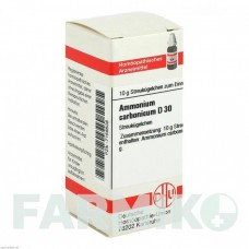 АММОНИУМ КАРБОНИКУМ (AMMONIUM CARBONICUM) D 30 глобули 10 г - Гомеопатия DHU