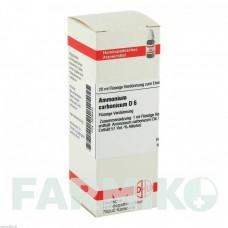 АММОНИУМ КАРБОНИКУМ (AMMONIUM CARBONICUM) D 6 раствор 20 мл - Гомеопатия DHU