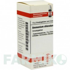АММОНИУМ ХЛОРАТУМ (AMMONIUM CHLORATUM) D 12 глобули 10 г - Гомеопатия DHU