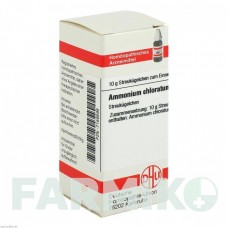 АММОНИУМ ХЛОРАТУМ (AMMONIUM CHLORATUM) D 6 глобули 10 г - Гомеопатия DHU