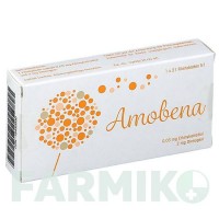 АМОБЕНА (AMOBENA) 0,03 мг/2 мг таблетки 21 шт - Диеногест, Этинилэстрадиол BIOMO PHARMA