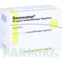 АМОРОКУТАН (AMOROCUTAN) 50 мг/мл лак 6 мл - Аморолфин DERMAPHARM