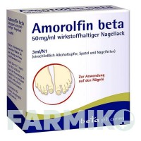 АМОРОЛФІН (AMOROLFIN) 50 мг/мл лак 3 мл - Аморолфін BETAPHARM