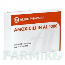 АМОКСИЦИЛІН (AMOXICILLIN) 1000 таблетки 10 шт - Амоксицилін ALIUD PHARMA