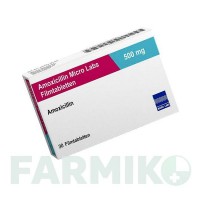 АМОКСИЦИЛІН (AMOXICILLIN) 500 мг таблетки 30 шт - Амоксицилін MICRO LABS