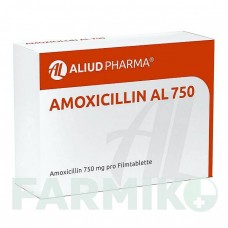 АМОКСИЦИЛІН (AMOXICILLIN) 750 таблетки 20 шт - Амоксицилін ALIUD PHARMA