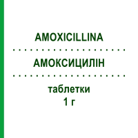 АМОКСИЦИЛЛИН (AMOXICILLINA) 1 г таблетки 12 шт - Амоксициллин S.F.GROUP