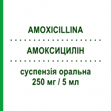 АМОКСИЦИЛЛИН (AMOXICILLINA) 250 мг/5 мл суспензия оральная 1 шт - Амоксициллин SANDOZ