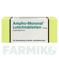 АМФО МОРОНАЛ (AMPHO MORONAL) 10 мг таблетки 50 шт - Амфотерицин B DERMAPHARM