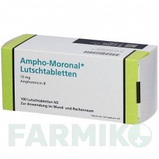 АМФО МОРОНАЛ (AMPHO MORONAL) 10 мг таблетки 100 шт - Амфотерицин B EMRA-MED