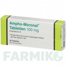 АМФО МОРОНАЛ (AMPHO MORONAL) 100 мг таблетки 20 шт - Амфотерицин B KOHLPHARMA