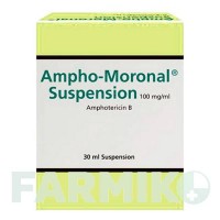 АМФО МОРОНАЛ (AMPHO MORONAL) 100 мг/мл суспензія 30 мл - Амфотерицин B DERMAPHARM