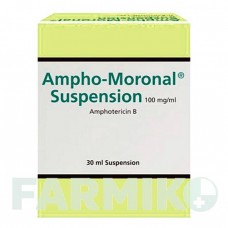 АМФО МОРОНАЛ (AMPHO MORONAL) 100 мг/мл суспензия 30 мл - Амфотерицин B DERMAPHARM