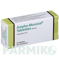 АМФО МОРОНАЛ (AMPHO MORONAL) 100 мг таблетки 50 шт - Амфотерицин B ORIFARM