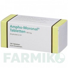 АМФО МОРОНАЛ (AMPHO MORONAL) 100 мг таблетки 100 шт - Амфотерицин B ORIFARM