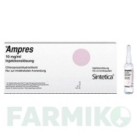АМПРЕС (AMPRES) 10 мг/мл ампули 10x5 мл - Хлорпрокаїн SINTETICA