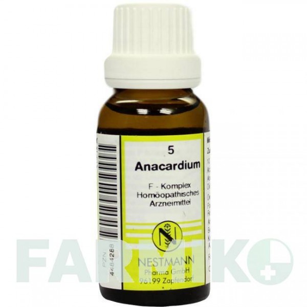 АНАКАРДИУМ (ANACARDIUM) раствор 20 мл - Гомеопатия NESTMANN PHARMA