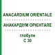 АНАКАРДІУМ ОРІЄНТАЛЕ (ANACARDIUM ORIENTALE) C 30 глобули 1,5 г - Гомеопатія GUDJONS