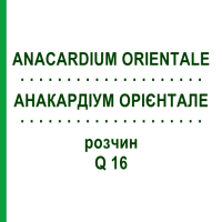АНАКАРДИУМ ОРИЕНТАЛЕ (ANACARDIUM ORIENTALE) Q 16 раствор 15 мл - Гомеопатия GUDJONS