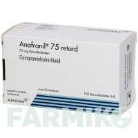АНАФРАНИЛ (ANAFRANIL) 75 мг таблетки 100 шт - Кломипрамин EMRA-MED