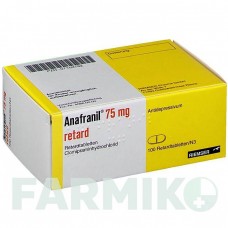АНАФРАНИЛ (ANAFRANIL) 75 мг таблетки 100 шт - Кломипрамин ESTEVE PHARMACEUTICALS