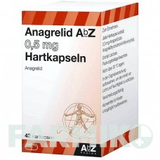 АНАГРЕЛІД (ANAGRELID) 0,5 мг капсули 100 шт - Анагрелід ABZ PHARMA