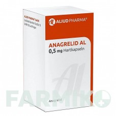 АНАГРЕЛІД (ANAGRELID) 0,5 мг капсули 100 шт - Анагрелід ALIUD PHARMA