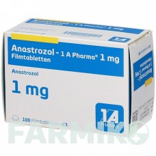 АНАСТРОЗОЛ (ANASTROZOL) 1 мг таблетки 100 шт - Анастрозол 1 A PHARMA
