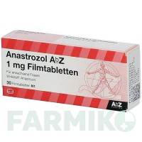 АНАСТРОЗОЛ (ANASTROZOL) 1 мг таблетки 30 шт - Анастрозол ABZ PHARMA