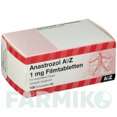 АНАСТРОЗОЛ (ANASTROZOL) 1 мг таблетки 100 шт - Анастрозол ABZ PHARMA