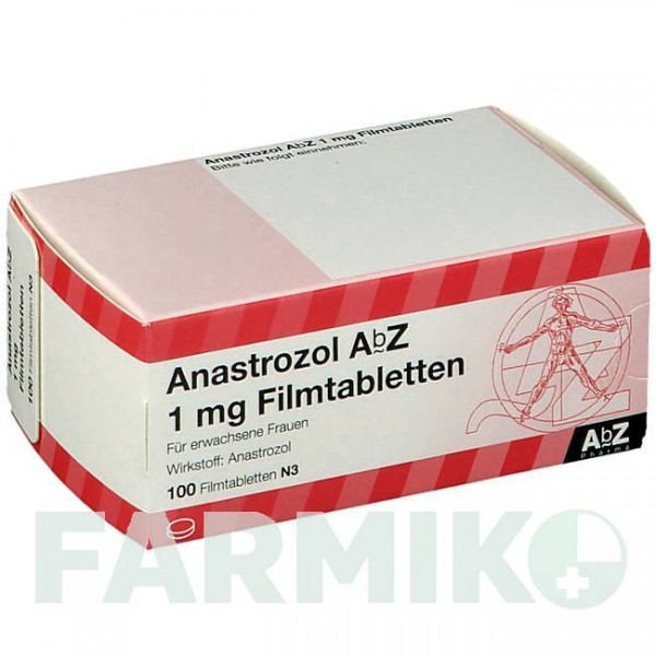 АНАСТРОЗОЛ (ANASTROZOL) 1 мг таблетки 100 шт - Анастрозол ABZ PHARMA