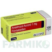 АНАСТРОЗОЛ (ANASTROZOL) 1 мг таблетки 100 шт - Анастрозол ACCORD HEALTHCARE