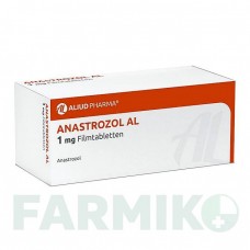 АНАСТРОЗОЛ (ANASTROZOL) 1 мг таблетки 100 шт - Анастрозол ALIUD PHARMA