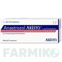 АНАСТРОЗОЛ (ANASTROZOL) 1 мг таблетки 30 шт - Анастрозол ARISTO PHARMA